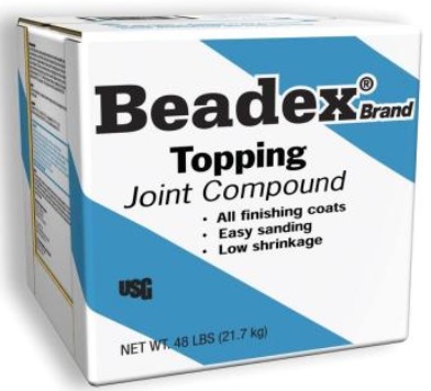 Beadex topping joint compound
