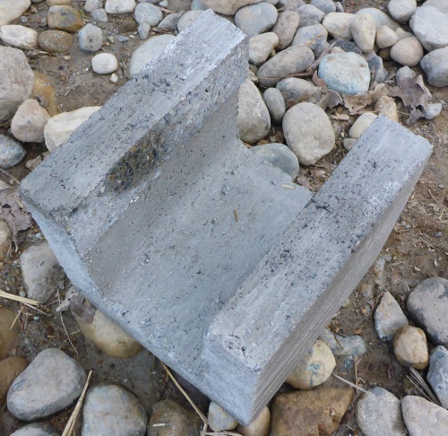 Cutout Concrete Block