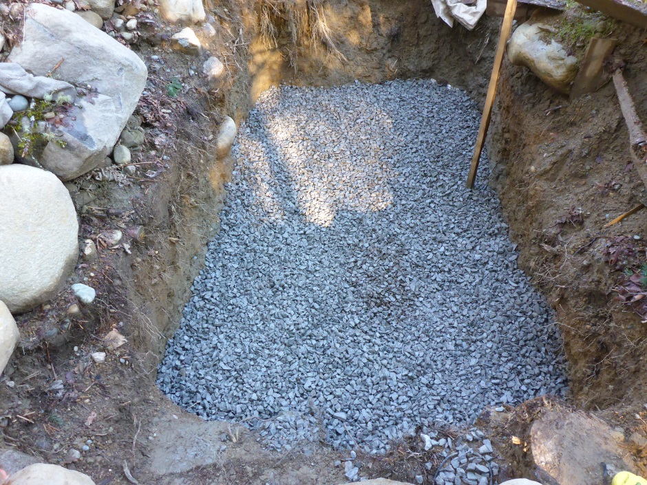 Gravel In Pump Tank Hole