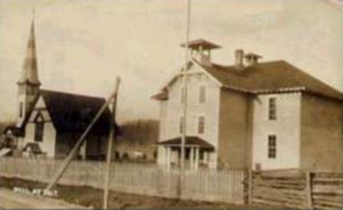 Original church and school