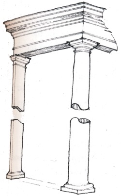 Pilaster deck support