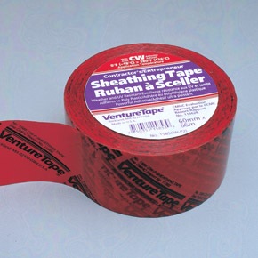 Single sided Venture tape for sealing polyethylene sheet