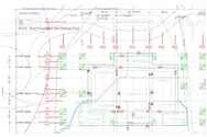 Structural engineering drawing