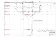 Structural engineering drawing