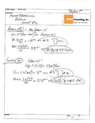 Structural calculations