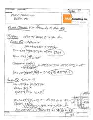 Structural calculations