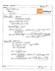Structural calculations