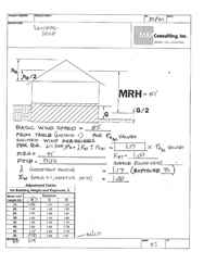 Structural calculations