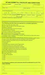 King County submital form